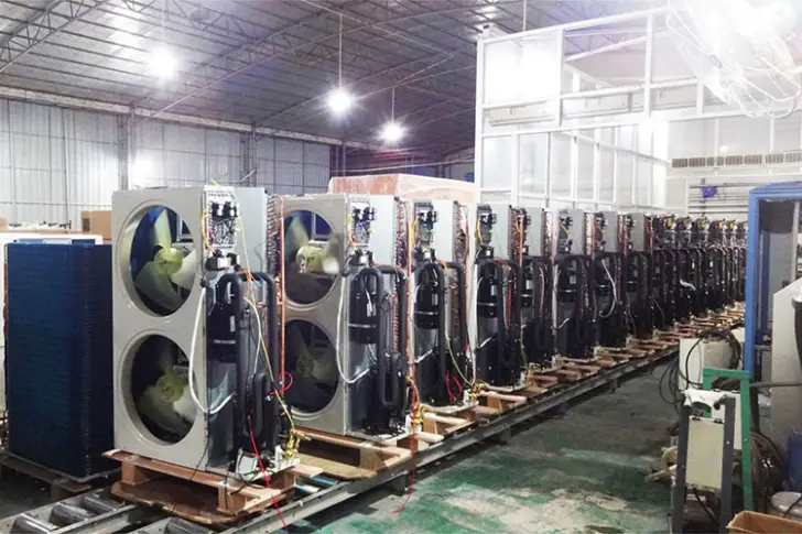 Blueway Air Cooled Chiller For Commercial Buildings manufacturing factory